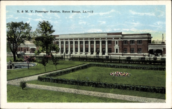Ak Baton Rouge Louisiana USA, Y. & MV passagiersstation