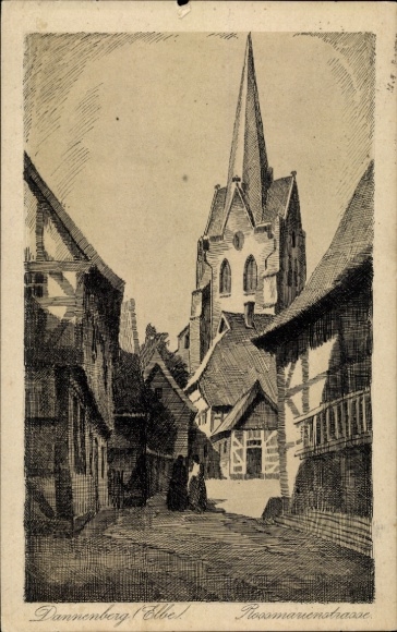 Ak Dannenberg an der Elbe, Dannenberg Elbe, Tosamarienathaase