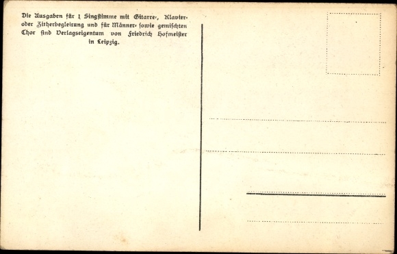 Song Postcard Günther, Anton, Da Draakschänk, Erzgebirge dialect No. 25, Dreckschänke Breitenbach