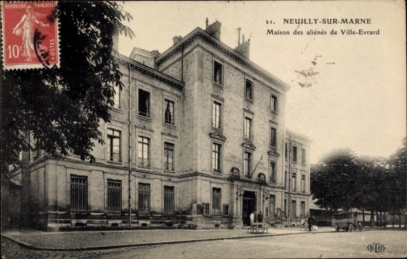 Postcard Neuilly sur Marne Seine Saint Denis, House of the Allenes of Ville-Evrard