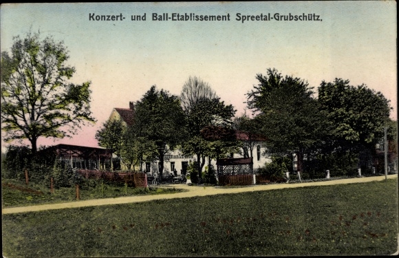 Ak Spreetal Grubschütz Kr. Bautzen, Konzert und Balletablissement