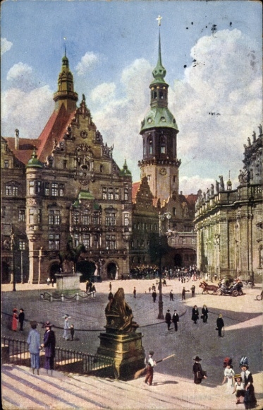 KP Dresden, Georgentor, Wieża Zamkowa