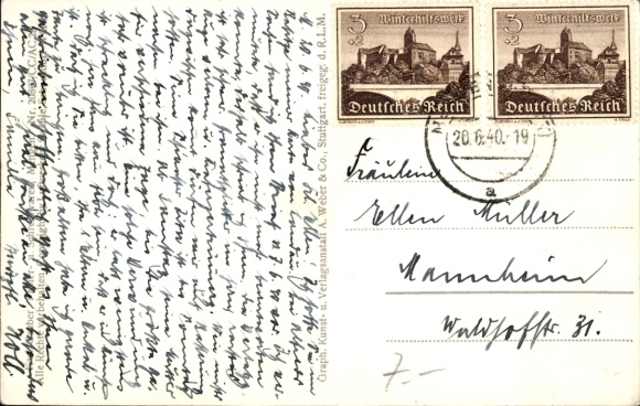 Postcard Mengen in Upper Swabia Württemberg, aerial view of houses and churches, rural surroundings