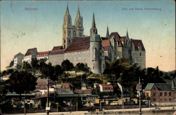KP Meissen w Saksonii, Katedra, Albrechtsburg