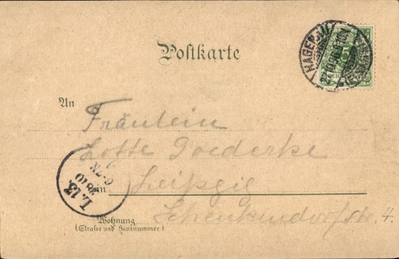 Chromo-Litho Wœrth Wörth an der Sauer Alsace Bas Rhin, Greetings from the battlefields, Monuments