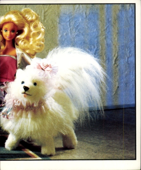 Collector's picture Barbie No. 62, dog, Mattel 1993