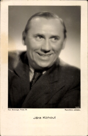 Foto Schauspieler Jára Kohout, Portrait