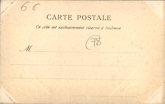 Postcard Montfort l'Amaury Yvelines, Le Derriere et les Cotes de l'Eglise