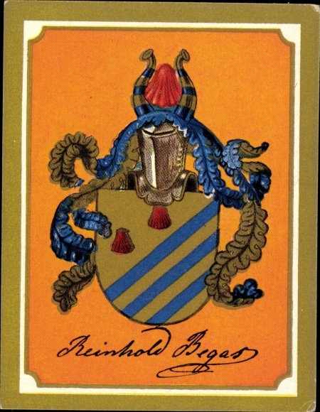 Collection picture Glorious German coats of arms Photo 226 Reinhold Begas, sculptor