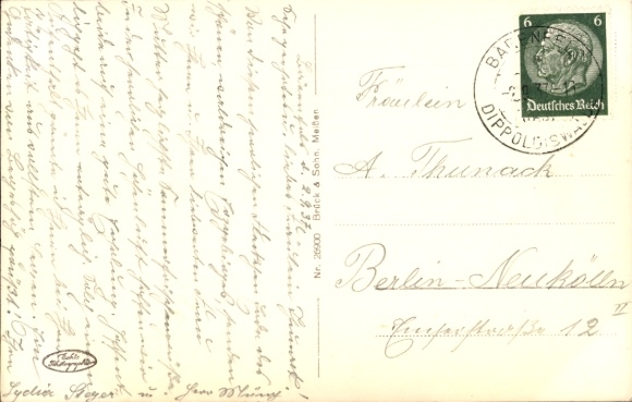 Postcard Niederpöbel Dippoldiswalde in the Ore Mountains, Wahlsmühle in the Pöbeltal