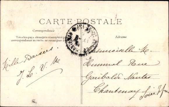 Ak Bellevue Meudon Hauts de Seine, Avenue Melanie, Allee
