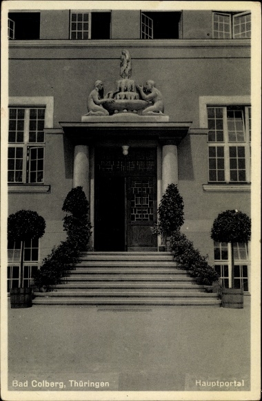 PC Bad Colberg Heldburg in Thuringia, main portal