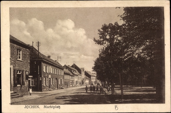 PC Jüchen North Rhine Westphalia, market square
