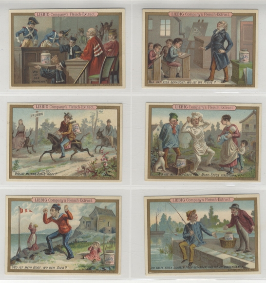 Liebig picture series A 141 S 240 picture puzzles IV, 1889