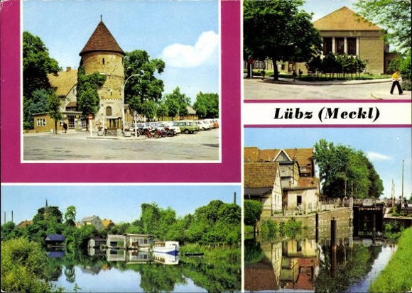 3 old PCs Lübz in Mecklenburg-Western Pomerania, various views