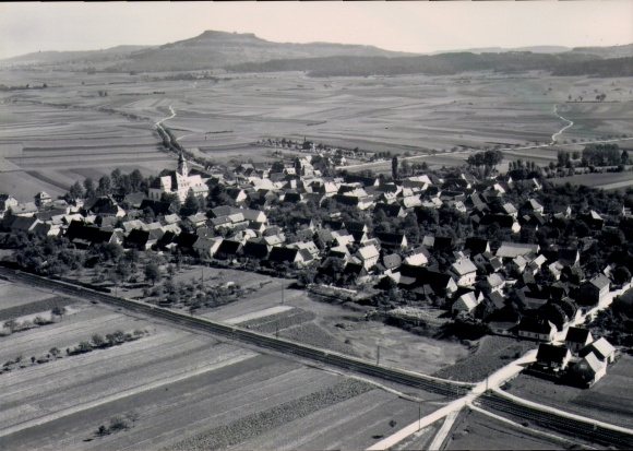 Foto Ebensfeld in Oberfranken, Fliegeraufnahme