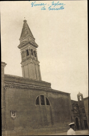 foto Burano Veneto, kerk van Sint-Maartensbisschop