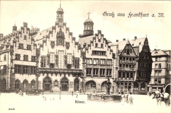 KP Frankfurt am Main, Römer, Pozdrowienia z Frankfurtu nad Menem.