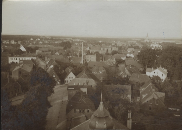 Original photo of Soltau near Hanover, general view, around 1900