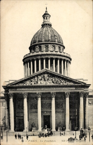 Ak Paris V Panthéon, Le Pantheon