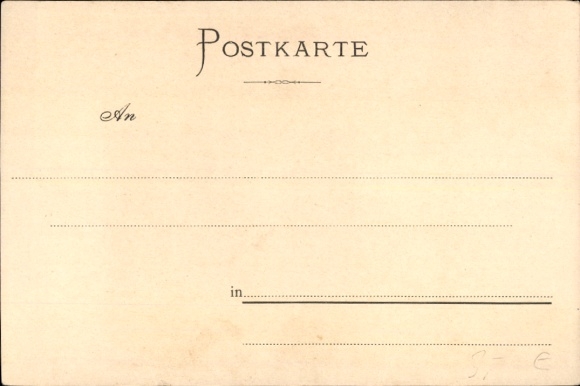 Artists Postcard Regensburg on the Danube Upper Palatinate, Brückenstraße