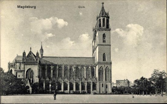 49 Ak Magdeburg Elbe, diverse Ansichten, kleinformatig