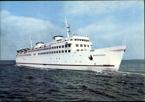 Postcard ferry Warnemünde