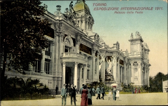 PC Torino Turin Piemonte, Eposizione Internazionale 1911, Palazzo delle Feste