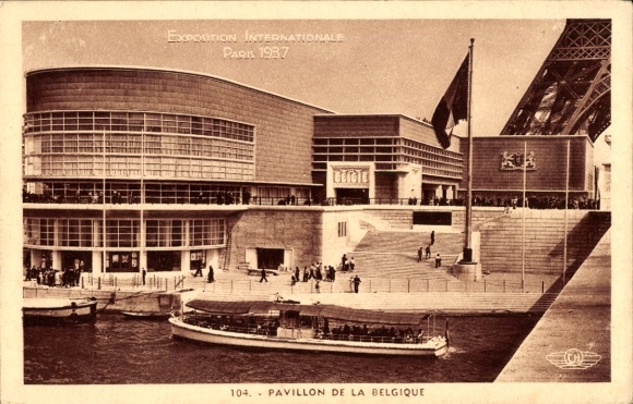 PC Paris, Exposition Internationale 1937, Pavillon de la Belgique