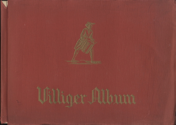 Villiger album Swiss folk life and history Collection picture album Villiger &amp; SÃ¶hne, Zigarrenfabr