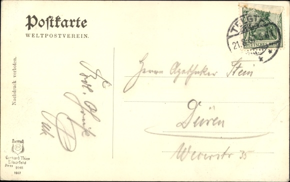Ak Telgte in Westfalen, Emspartie, Kirche