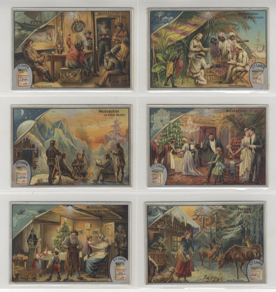 Liebig Pictures Series A 314 Christmas 1895