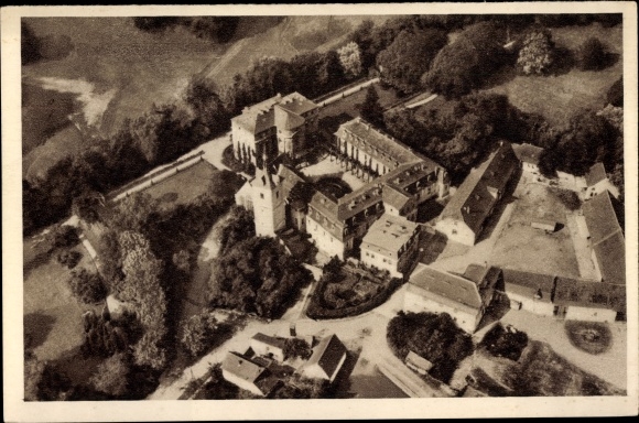 PC Weimar in Thüringen, Ettersburg Castle, aerial photo, WHW Das schön Germany Bild 153
