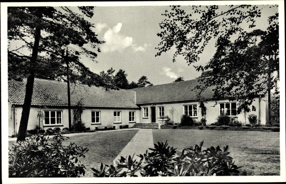 Postcard Streek Sandkrug Hatten in Oldenburg, children&#39;s home