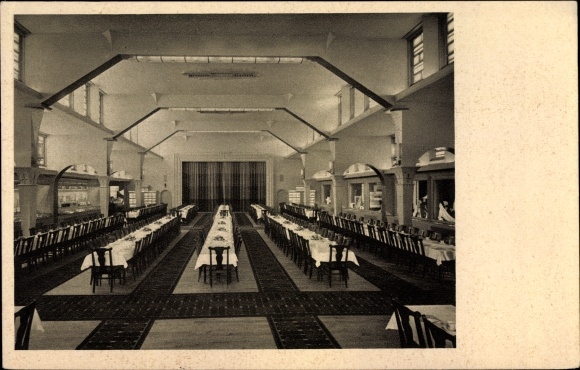 PC Holthausen Düsseldorf North Rhine-Westphalia, Gesoleisaal of the Persilwerke, interior view