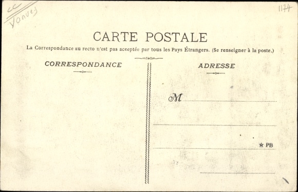 Postcard Vanves Hauts de Seine, Lycee Michelet, Chapel and Infirmary