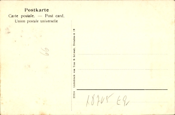 Postcard Ebersbach in Saxony Upper Lusatia, Wally and Martin Streller, playing and singing duet