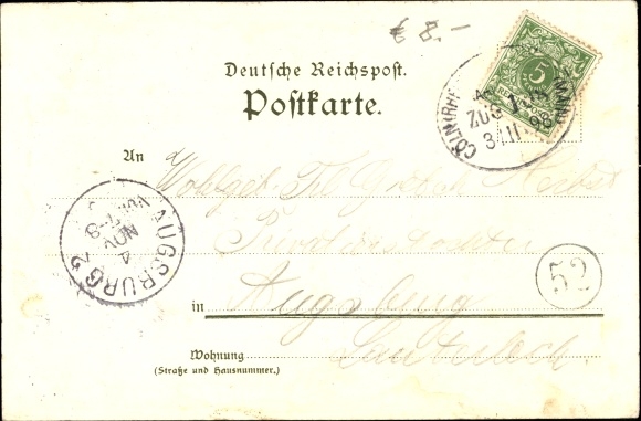 Chromo-Litho Koblenz am Rhein, panorama, railway bridge, drinking hall, Ehrenbreitstein