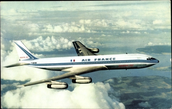 KP Francuski samolot pasażerski, Boeing 707 Intercontinental, Air France