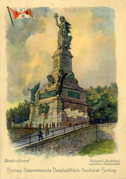 Menukaart, stoomboot Cap Norte, 9 april 1928, hoofdmaaltijd