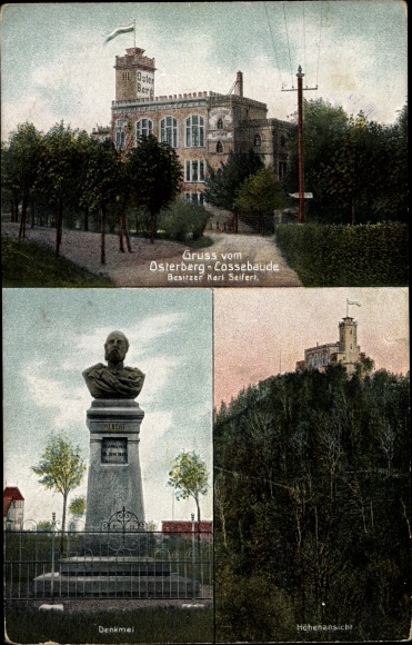 PC Dresden Cossebaude, restaurant Osterberg, monument, elevation
