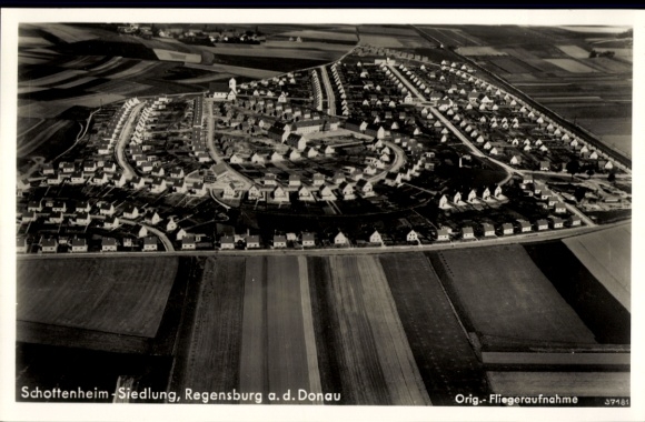 Regensburg aan de Donau Boven-Palts, luchtfoto