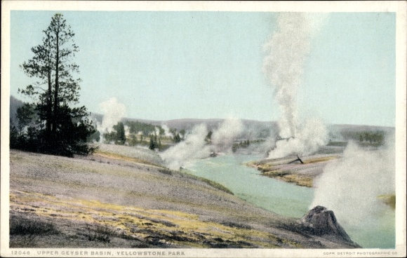 Ak Wyoming VS, Yellowstone National Park, Upper Geyser Basin