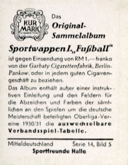 Kolekcja obrazu herbu sportowego, piłki nożnej, środkowych Niemiec, Sportfreunde Halle, zdjęcie nr 5