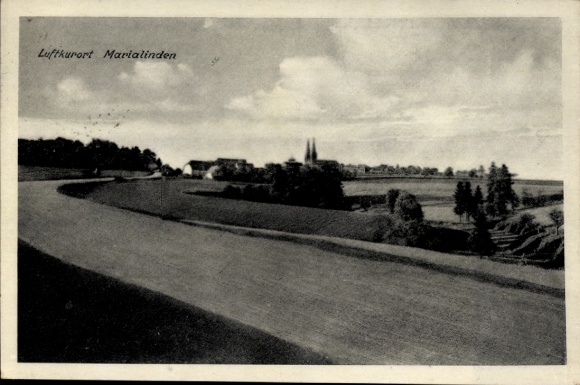 Postcard Marialinden Overath in the Bergisches Land, general view