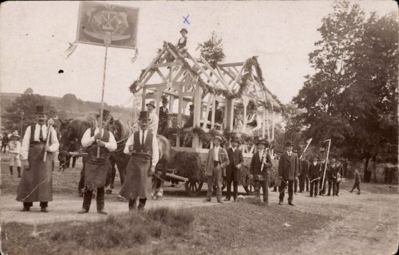 foto Ak Bad Lauterberg im Harz, badfestival, parade