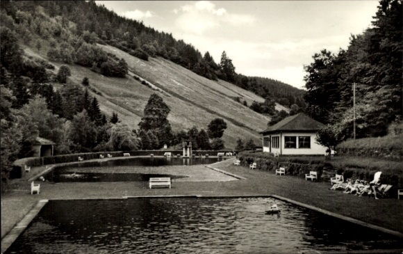 KP Unterweißbach w Lesie Turyńskim, basen