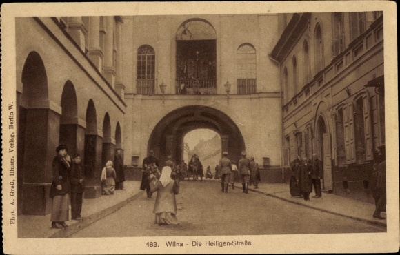 KP Vilnius Wilna Litwa, ul. Św