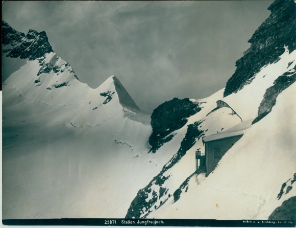 Photo Fieschertal canton Valais, station Jungfraujoch