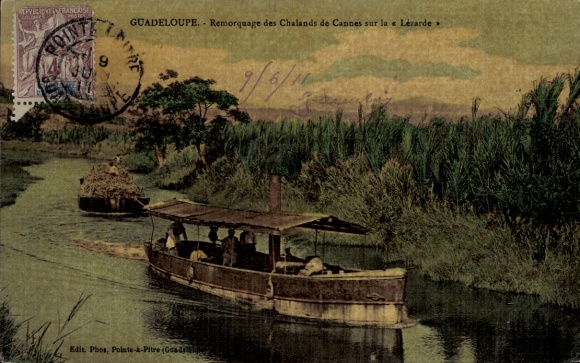 CPA Guadeloupe, Remont dróg w Cannes na wyspie Lezarde